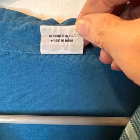 Gioberti Shirt Mens Polo M Striped Collard SS E1.2 - Picture 5 of 9